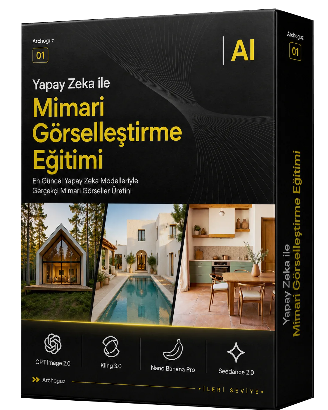Yapay Zekâ ile Mimari Görselleştirme Eğitimi kapağı