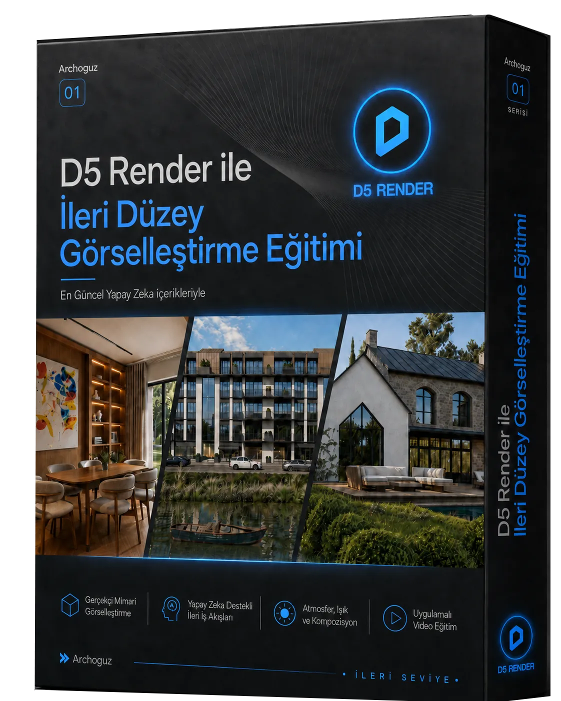 D5 Render ile İleri Düzey Görselleştirme Eğitimi kapağı