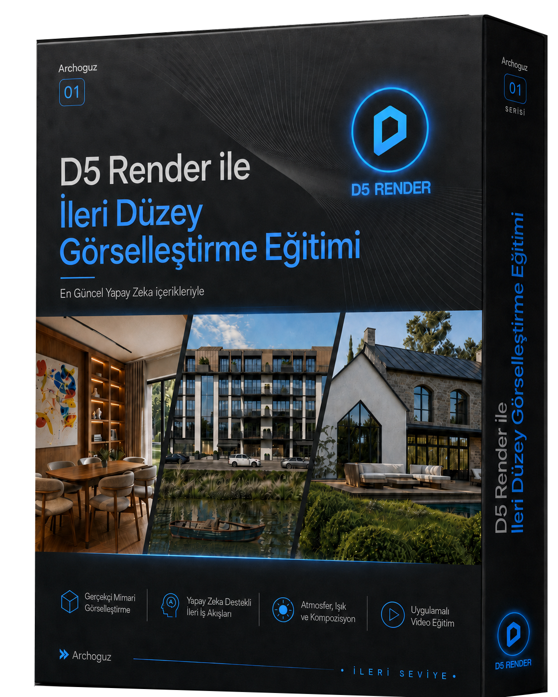 D5 Render ile İleri Düzey Görselleştirme Eğitimi kapağı