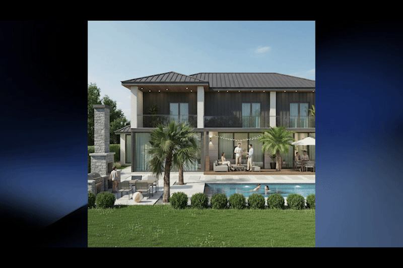 Çim ve ağaç gerçekçilik demo GIF